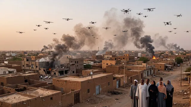 Skies of Terror: Inside the Relentless Drone Siege of Sudan's El-Obeid