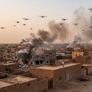 Skies of Terror: Inside the Relentless Drone Siege of Sudan's El-Obeid