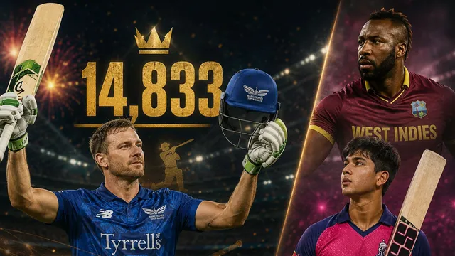 Jos Buttler Surpasses Kieron Pollard to Become Highest T20 Run-Scorer, Backs Indian Prodigy to Break Record