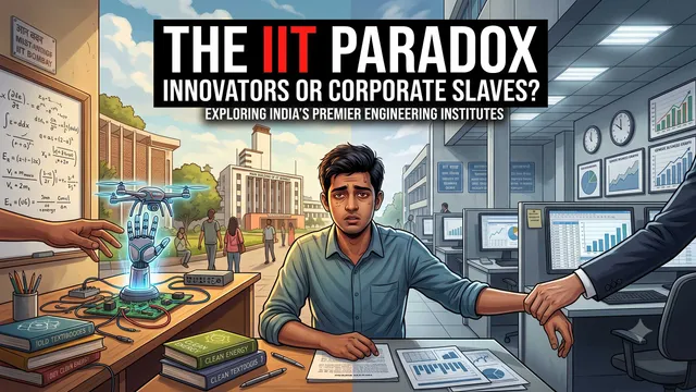 The IIT Paradox: Are India’s Premier Institutes Engineering Innovators or Corporate Slaves?