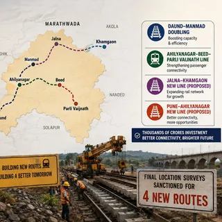 Indian Railways Expands Marathwada Connectivity with New Infrastructure Projects